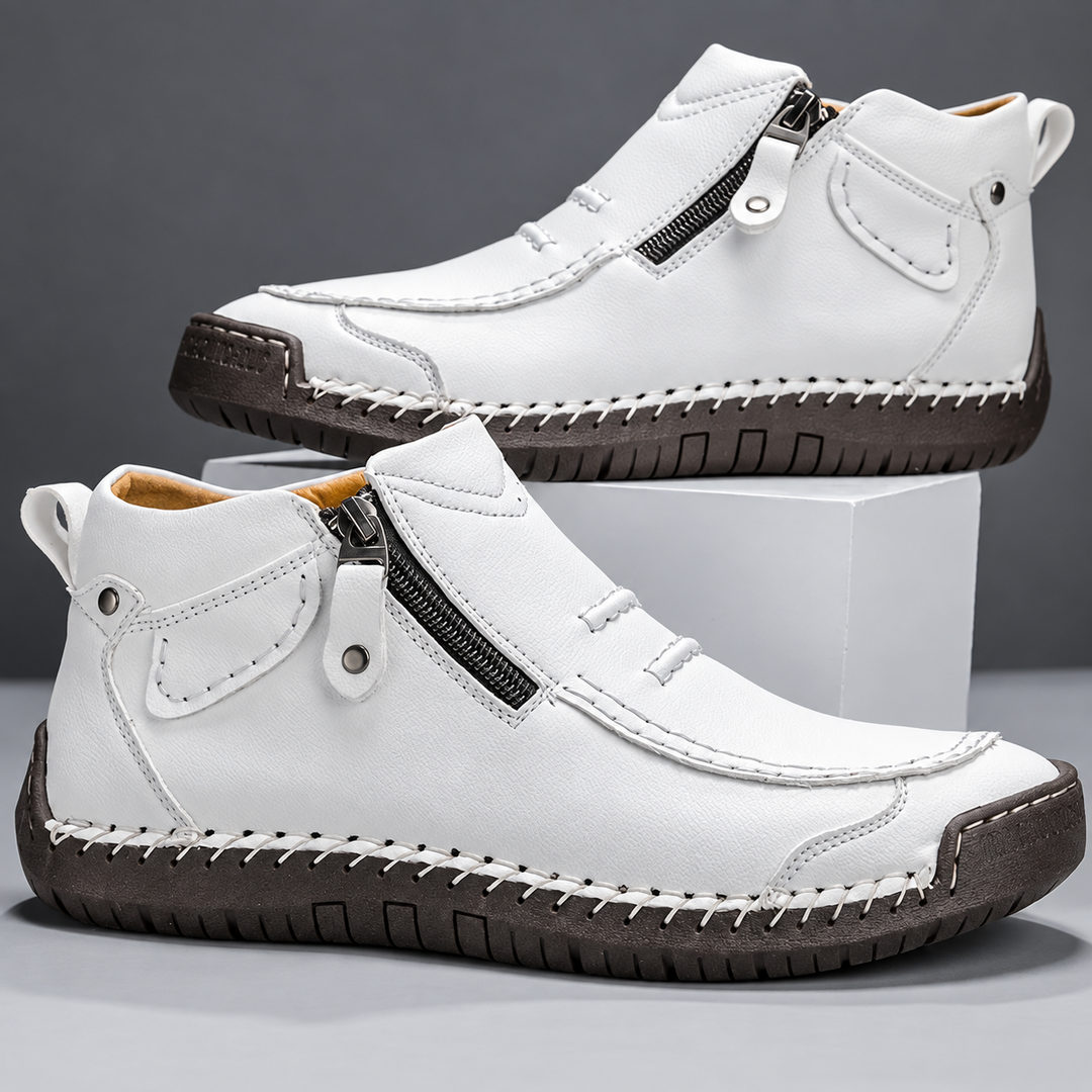 Aedrian - Zapatos De Alta Gama Con Cremallera Lateral