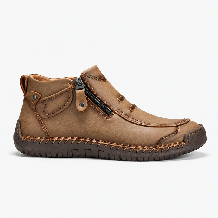 Aedrian - Zapatos De Alta Gama Con Cremallera Lateral