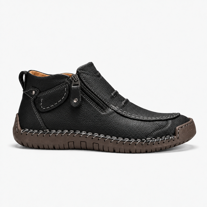 Aedrian - Zapatos De Alta Gama Con Cremallera Lateral
