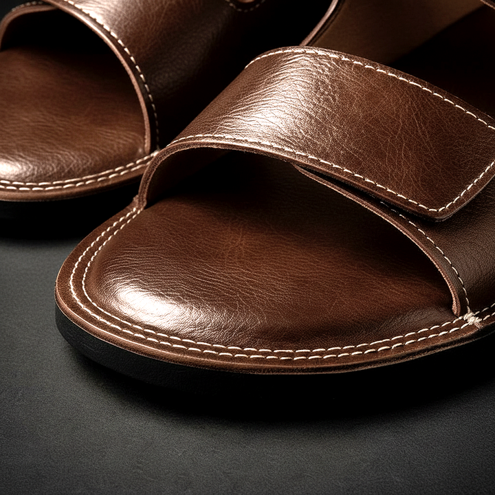 Henrique - Sandalias Sin Cordones Con Doble Tira