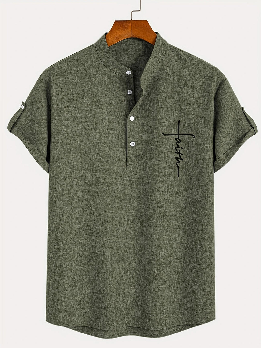 Samuelson -  Elegante Camisa De Manga Corta Con Cuello