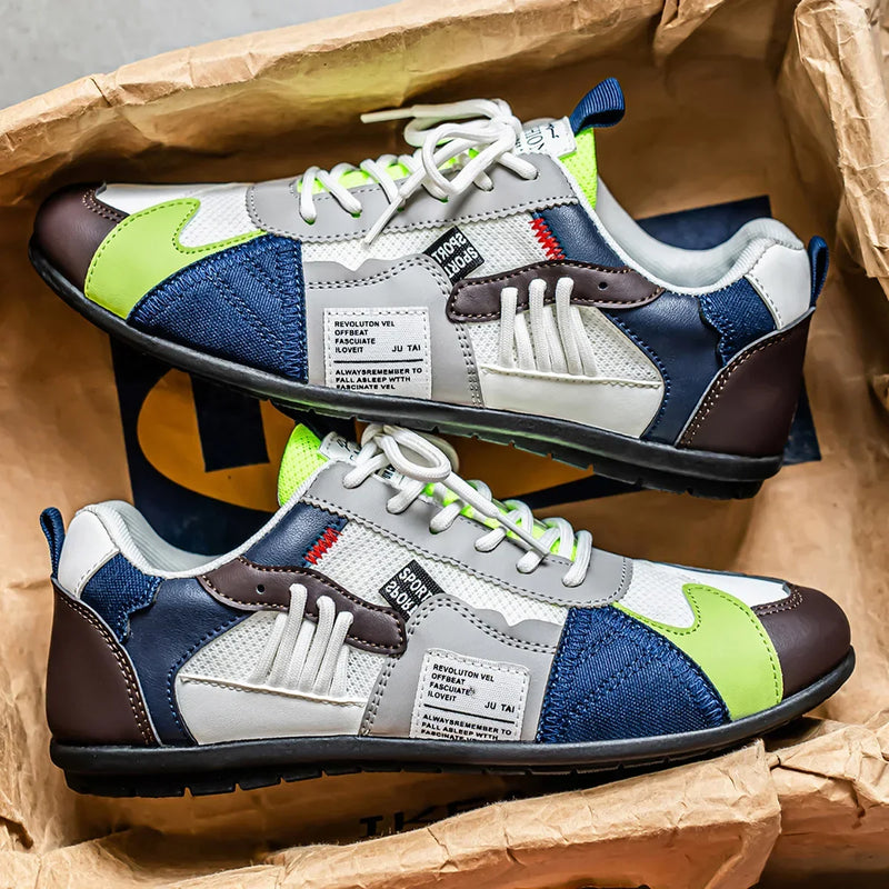 Yussuf - Zapatillas Deportivas Informales Con Paneles Laterales Texturizados