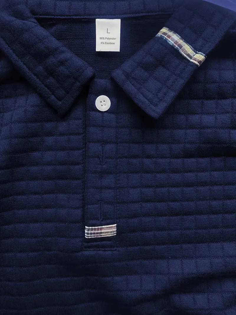 Ephraim - Polo Con Textura y Bolsillo En La Manga