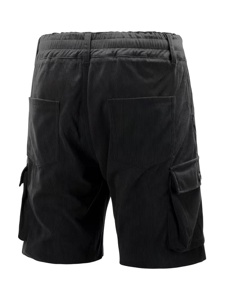 Jorit - Pantalones Cortos Carga De Pana Con Tejido 3D