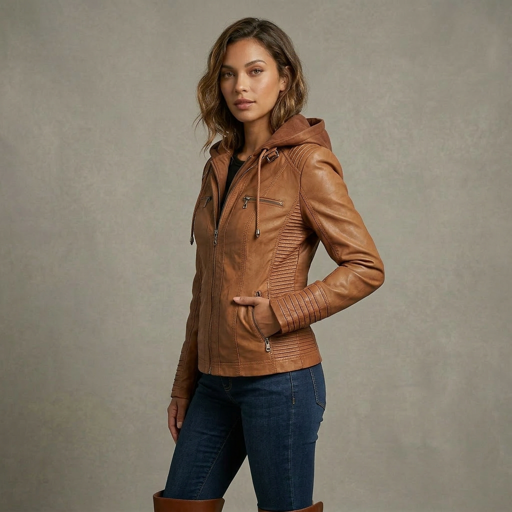 Neleena - Chaqueta De Primavera Con Cremallera