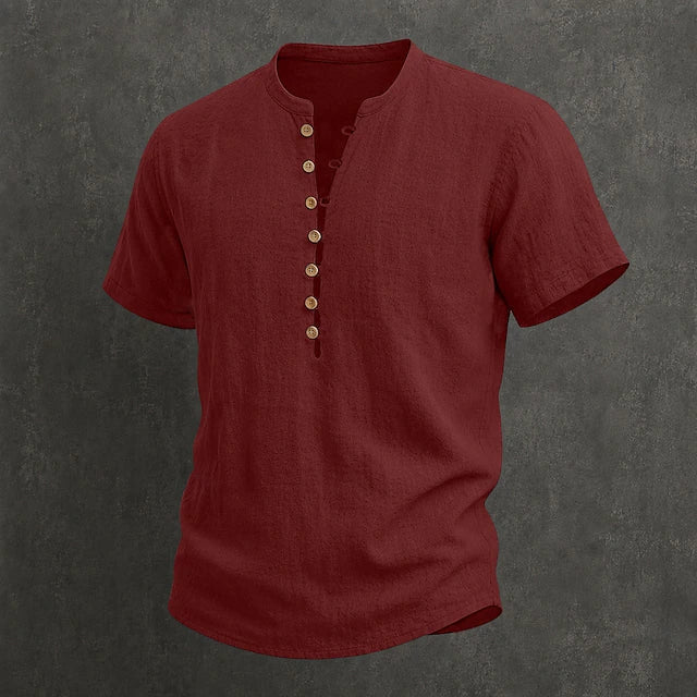 Dawed - Camisas de Verano Con Botones en la Parte Delantera