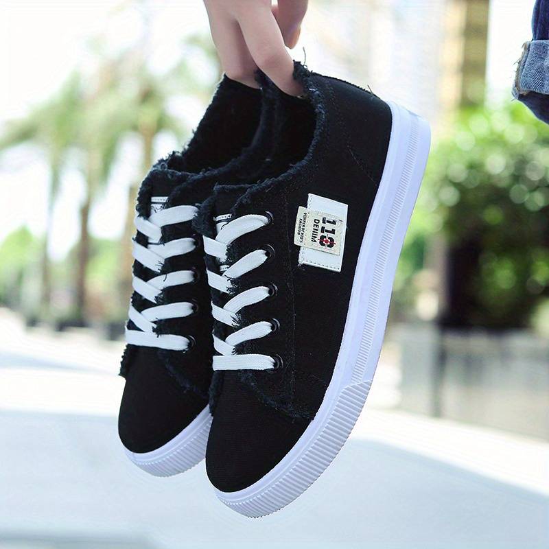 Oshenya - Zapatos Informales de Punta Redonda Con Suela Plana