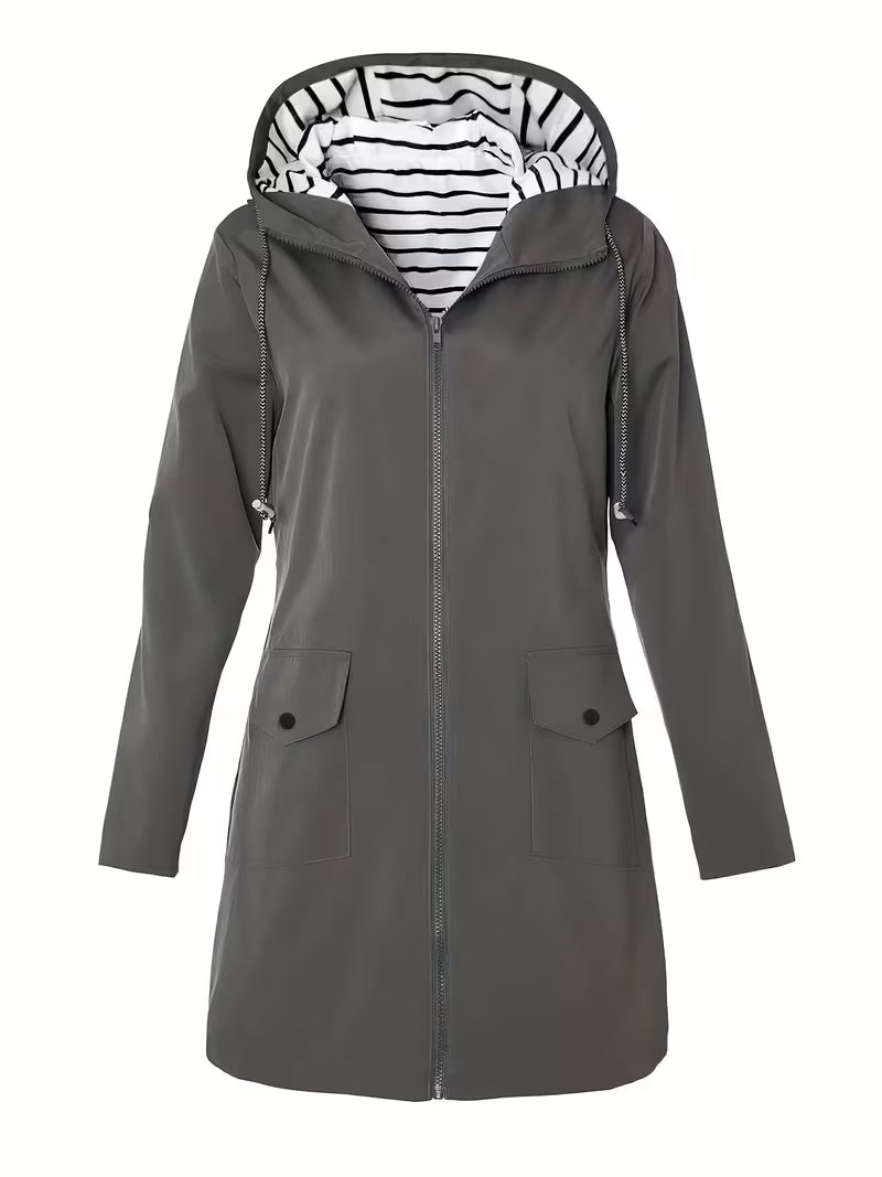 Rinola - Chaqueta Con Capucha Y Bolsillos