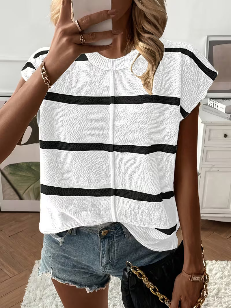 Agatha - Jersey Sin Mangas De Verano De Estilo Informal Y Corte Holgado