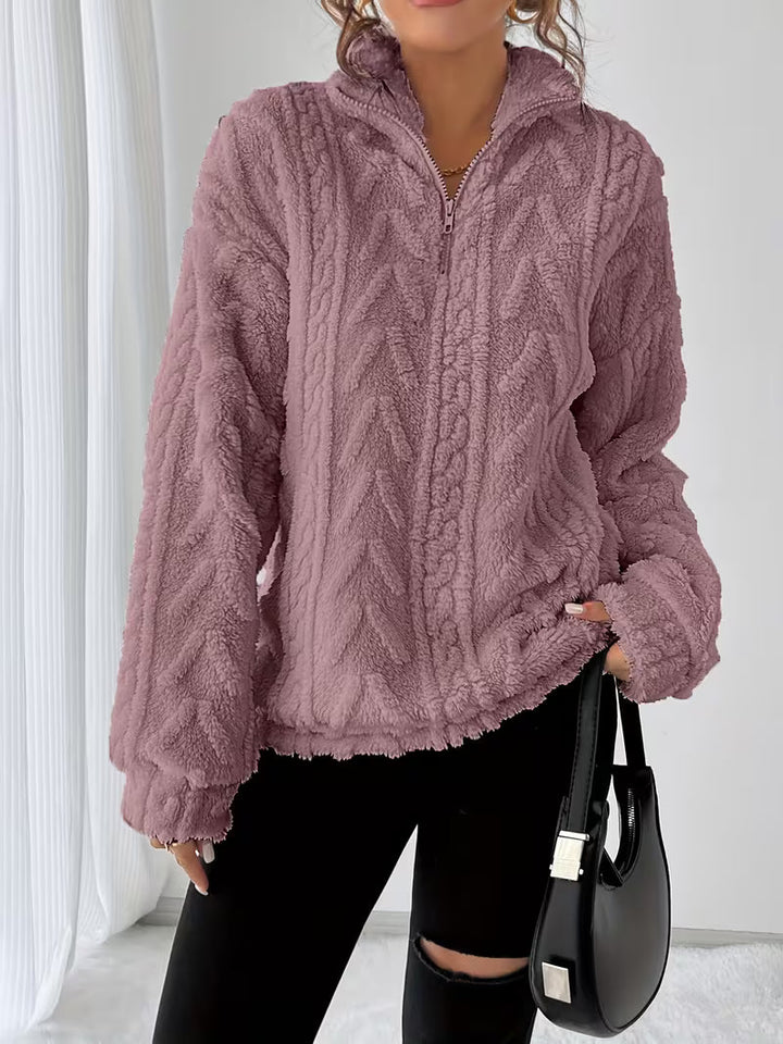 Nessia - Sudadera Versátil De Forro Polar