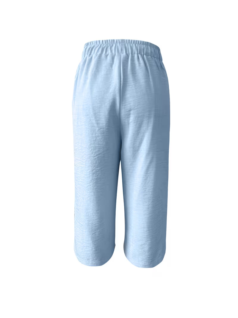 Arnisa - Pantalones Cómodos De Verano Con Bolsillos Laterales De Encaje