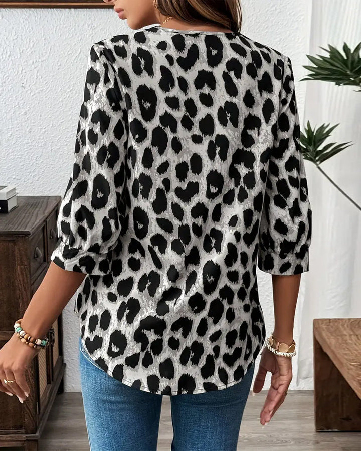 Ianira - Blusa Cómoda Con Cuello en V