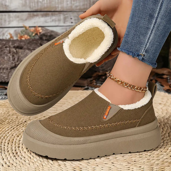 Adelya - Zapatos Elegantes Con Forro De Piel Sintética