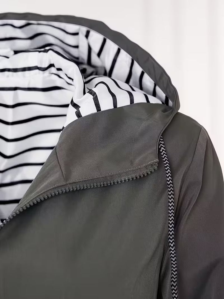 Rinola - Chaqueta Con Capucha Y Bolsillos