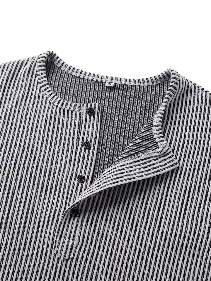 Afonso - Camisa Henley De Invierno Resistente