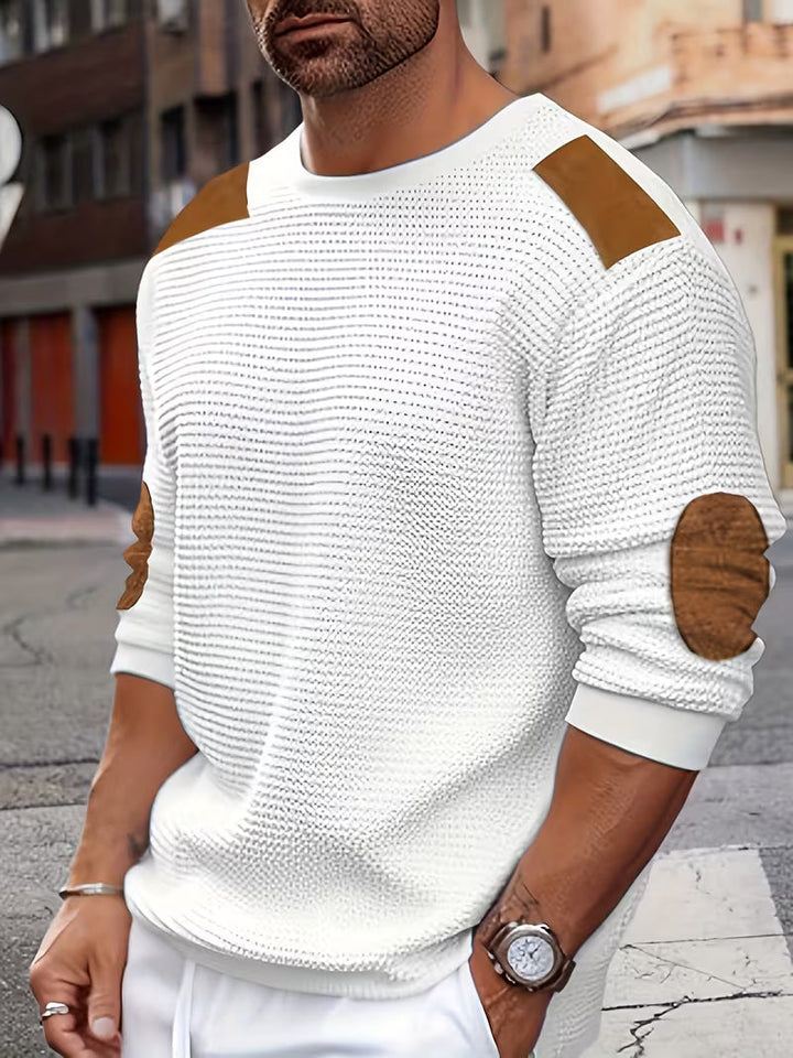 Joaol - Sudadera Informal De Punto Tipo Gofre