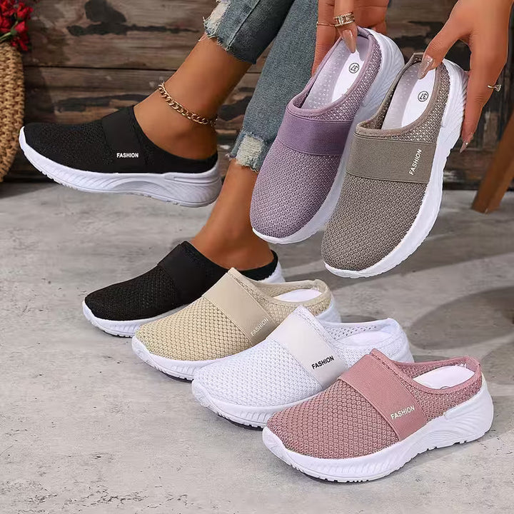 Pamala - Zapatillas Ligeras y Transpirables Sin Cordones