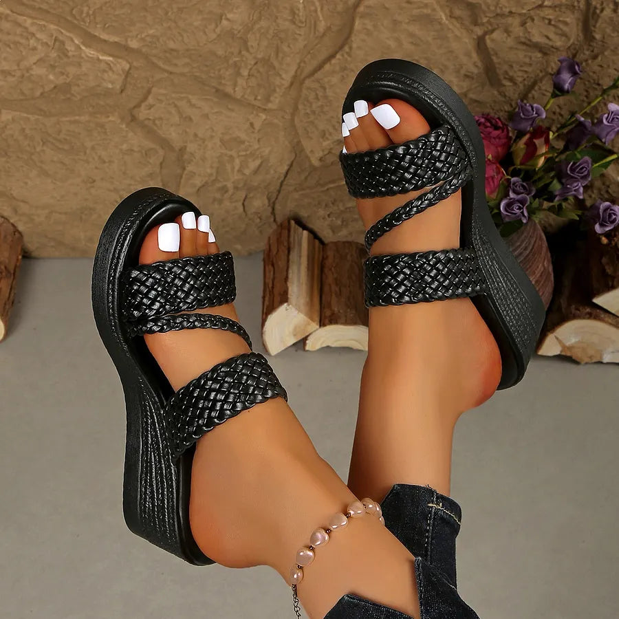 Kalwina - Cómodas Sandalias con Plataforma