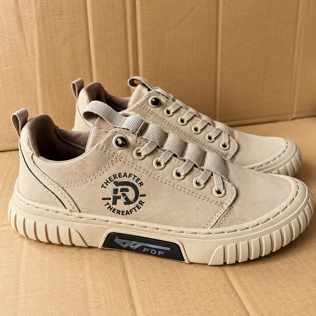 Rahal - Zapatillas de Ante Con Cordones