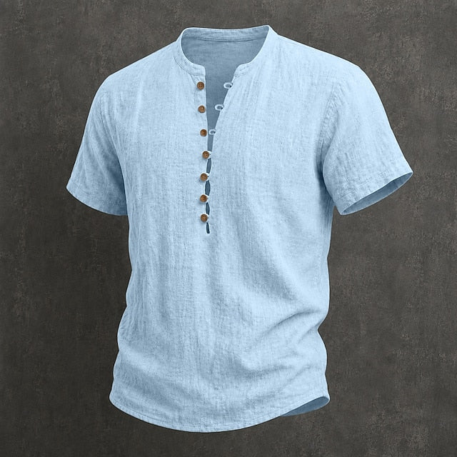 Dawed - Camisas de Verano Con Botones en la Parte Delantera