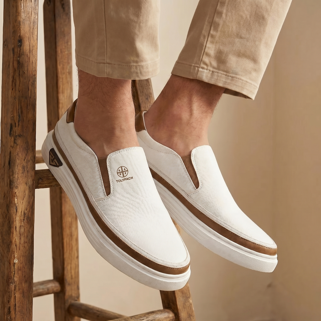 Lazari - Zapatillas Sin Cordones De Piel