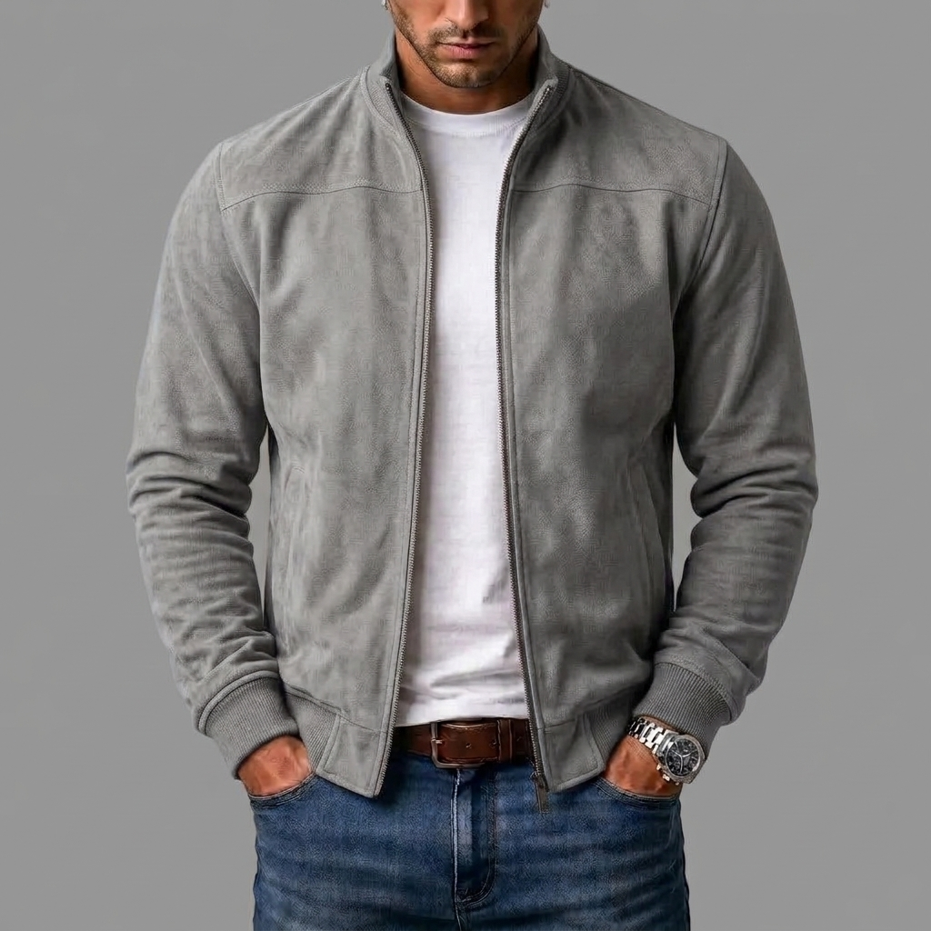 Kerral - Elegante Chaqueta De Ante