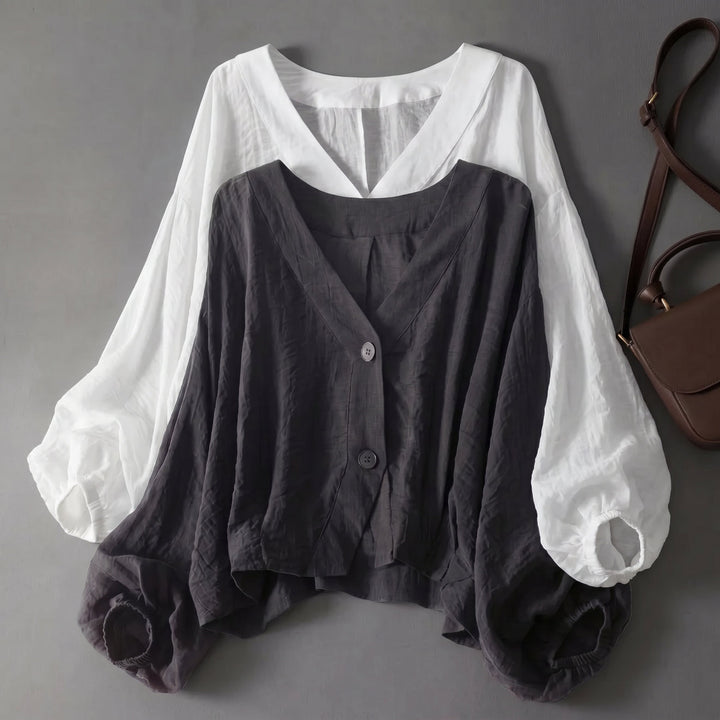 Comatize - Blusa De Lino Transpirable