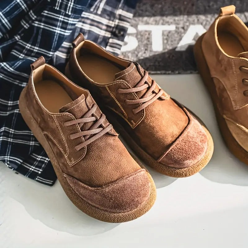 Malan - Zapatos Ortopédicos De Cuero