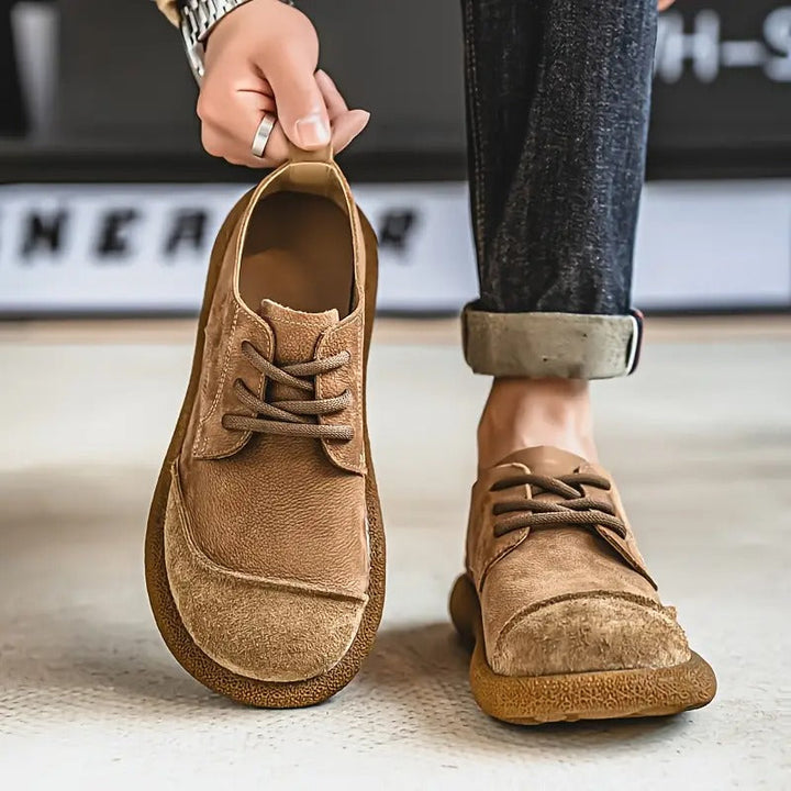 Malan - Zapatos Ortopédicos De Cuero