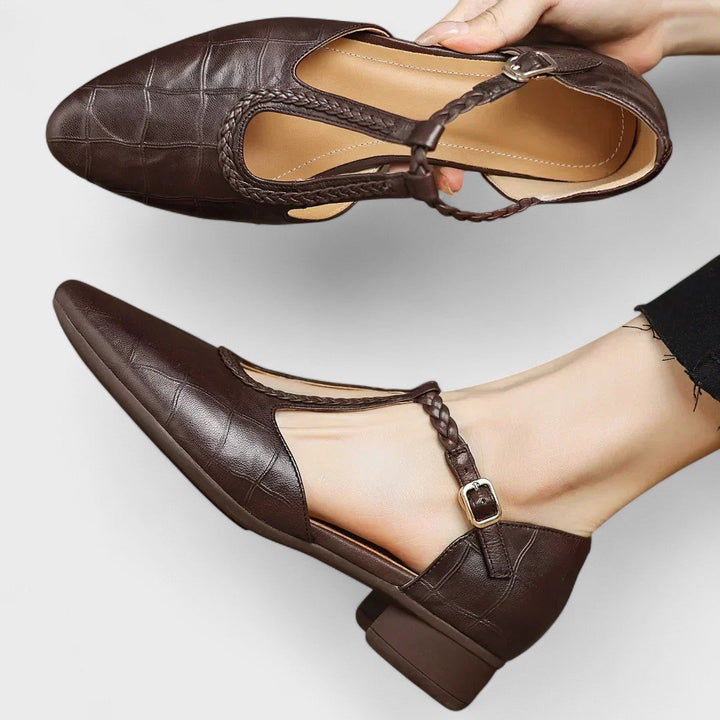Heleina - Zapatos Ortopédicos De Cuero
