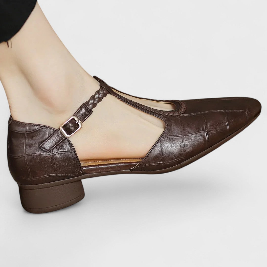 Heleina - Zapatos Ortopédicos De Cuero