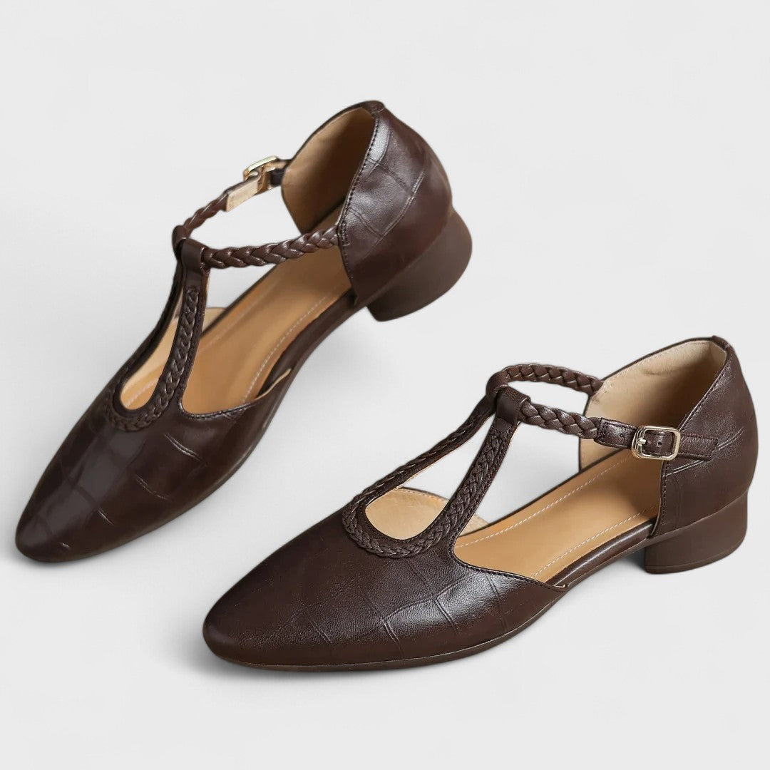 Heleina - Zapatos Ortopédicos De Cuero