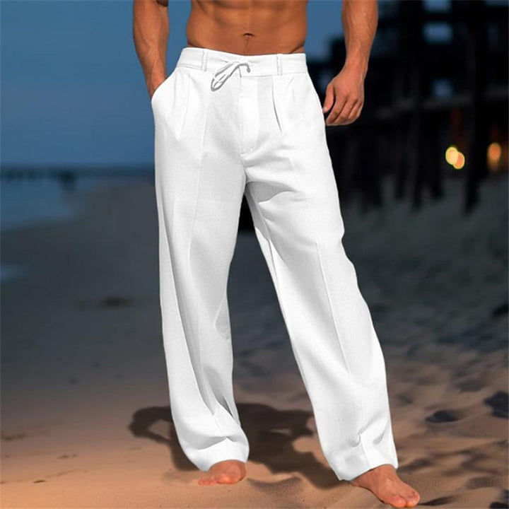 Andrei - Pantalón De Lino Liso