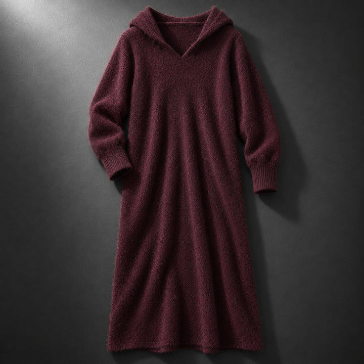 Karsyn - Vestido De Cachemira Con Capucha