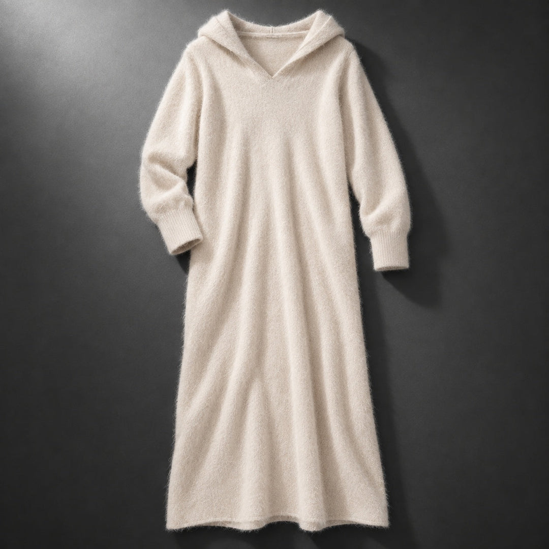 Karsyn - Vestido De Cachemira Con Capucha