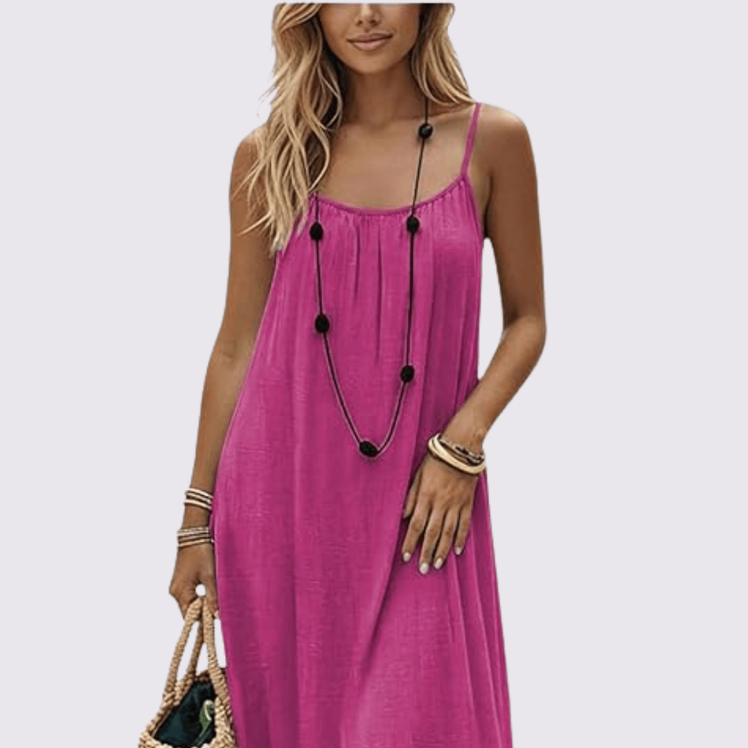 Diandra - Elegante Vestido Largo Sin Espalda