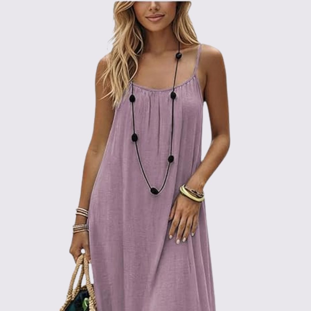 Diandra - Elegante Vestido Largo Sin Espalda