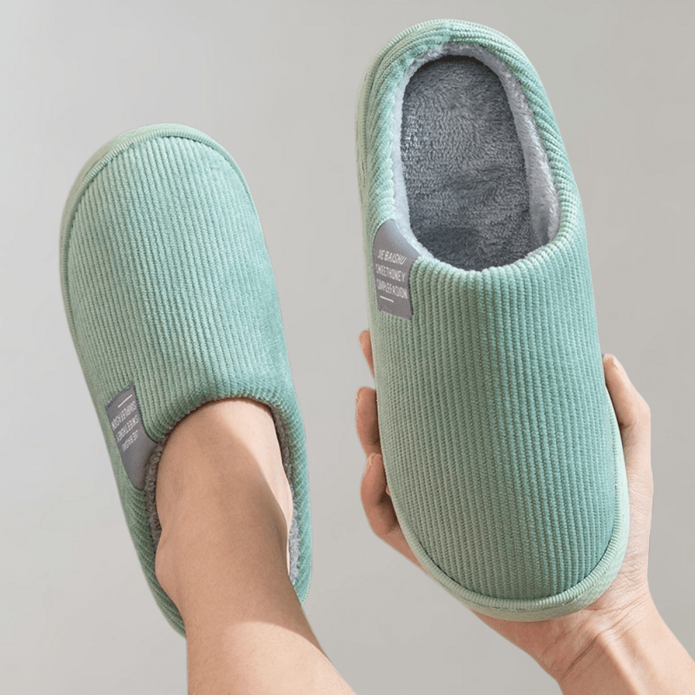 Sunika - Zapatillas de Casa Con Puntera Cerrada y Forro Cálido de Forro Polar