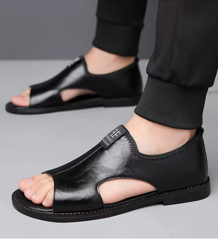 Boriss - Cómoda Sandalia De Piel