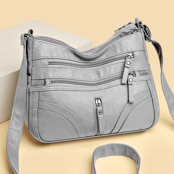 Brendiena - Bolso Informal De Cuero Vintage