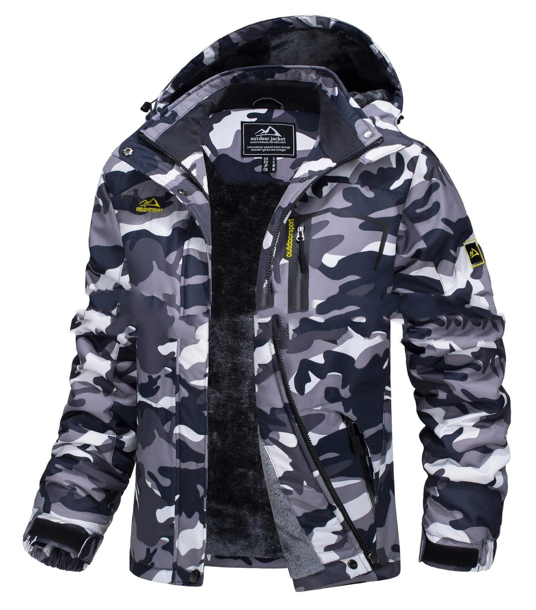 Jerieka - Chaqueta De Invierno Con Capucha Y Forro Polar