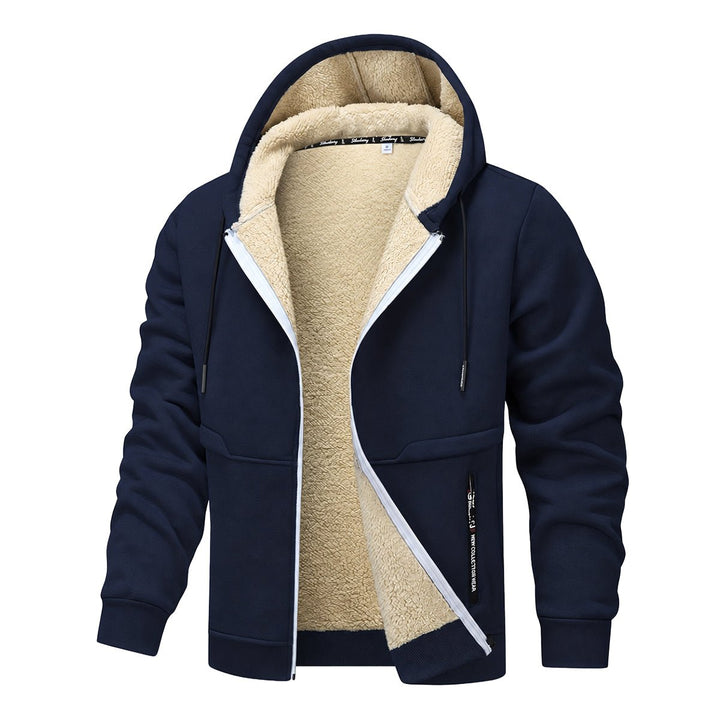Jamshid - Sudadera Con Capucha De Manga Larga Y Cremallera