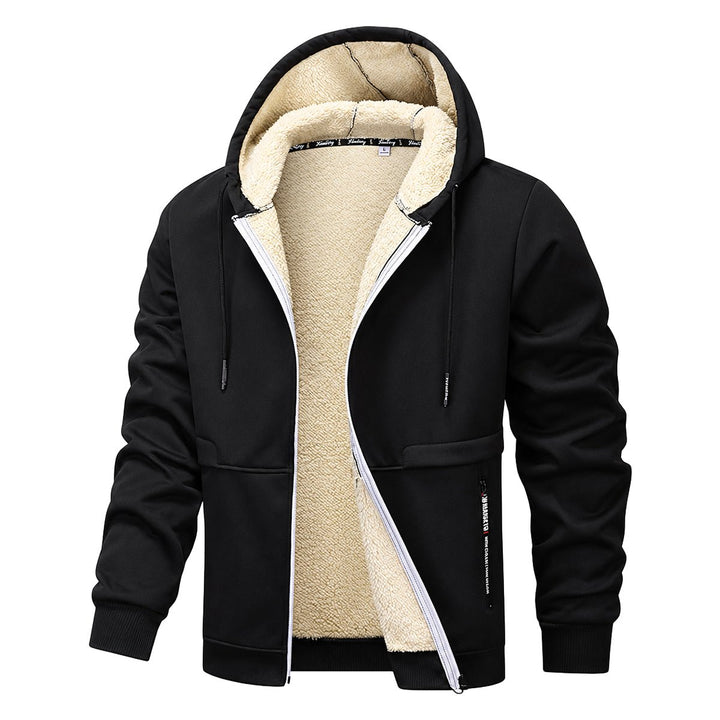 Jamshid - Sudadera Con Capucha De Manga Larga Y Cremallera