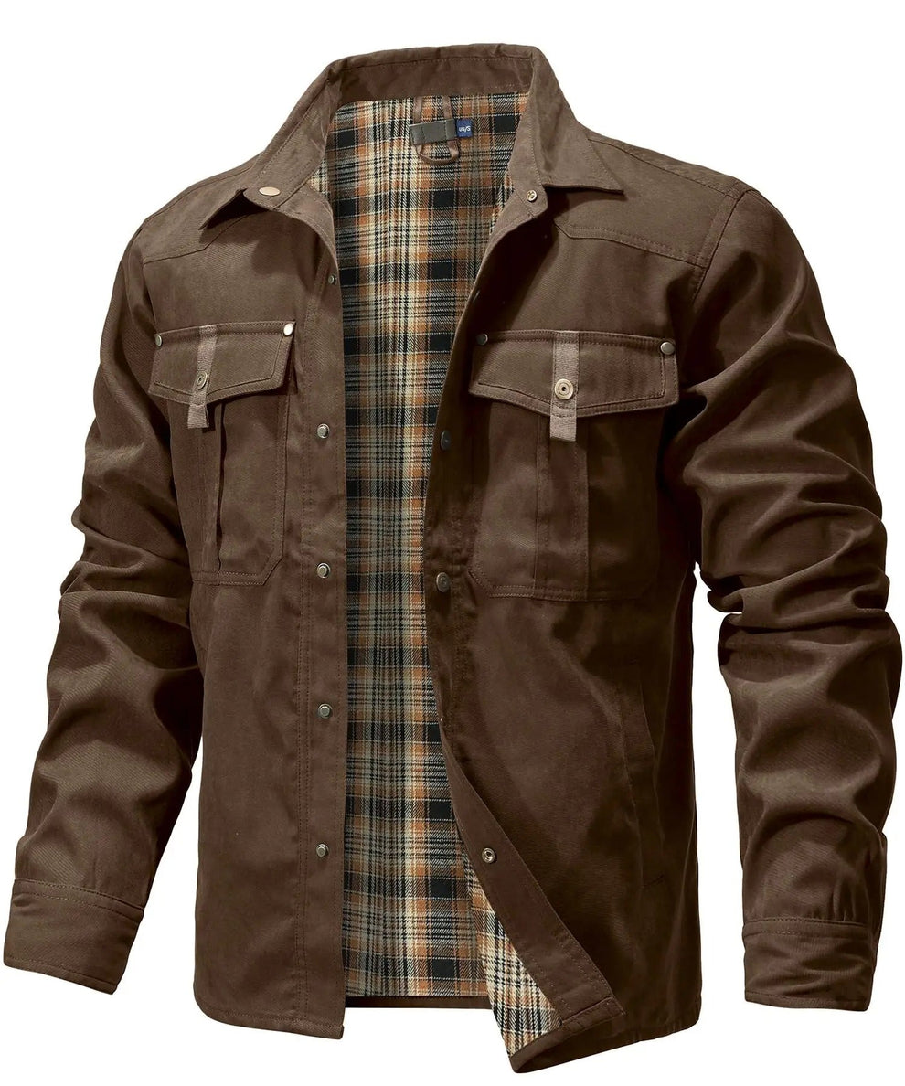 Bram - Chaqueta Tipo Sobrecamisa Resistente