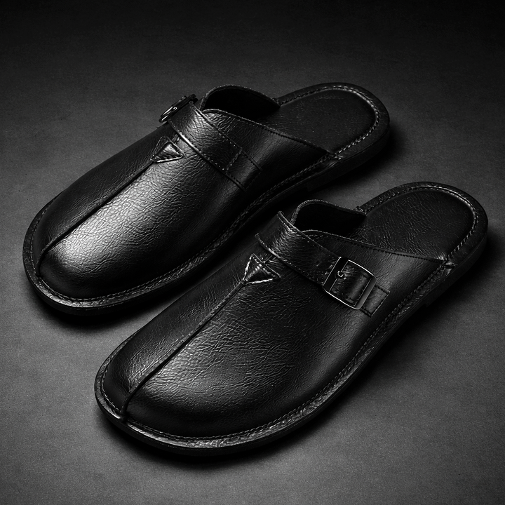 Ramos - Sandalias Tipo Mule De Piel