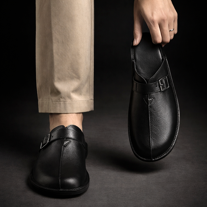 Ramos - Sandalias Tipo Mule De Piel