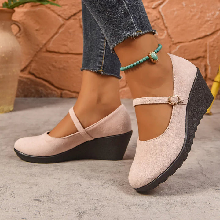 Bethy - Zapatos Mary Jane Con Correa Con Hebilla