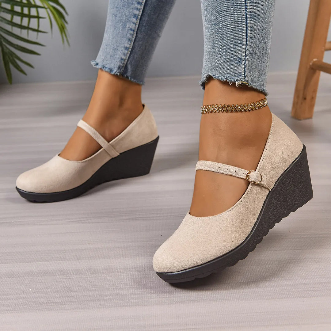 Bethy - Zapatos Mary Jane Con Correa Con Hebilla