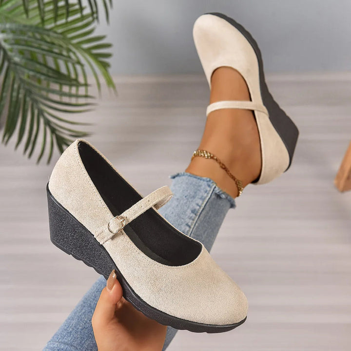 Bethy - Zapatos Mary Jane Con Correa Con Hebilla