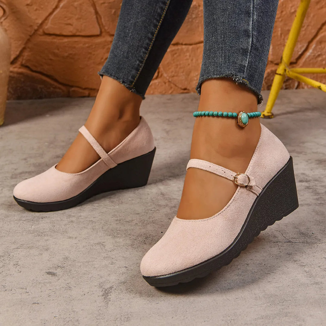 Bethy - Zapatos Mary Jane Con Correa Con Hebilla
